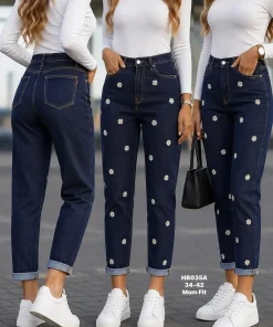 Jeansy Damskie,size 34-42,paczka 12szt,1kolor