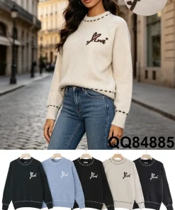 Swetry Damskie ,Size uni,paczka 8szt, mix kolor