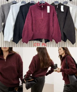 Swetry Damskie WŁOSKA,Size uni,paczka 6szt, mix kolor