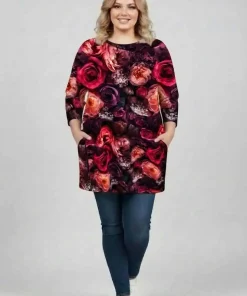 Tuniki damskie,size standard,Paczka 4szt ,1kolor
