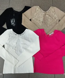 Swetry Damskie, size uni,paczka 12szt,mix kolor