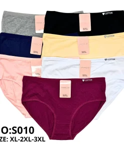 Majtki Damskie,size xl-3xl,paczka 24szt,mix kolor