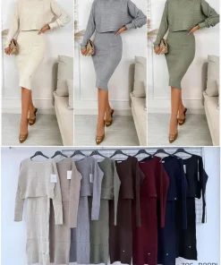 Sukienki Koszule Damskie WŁOSKA,Size uni,paczka 8szt, mix kolor