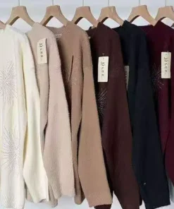 Swetry Damskie, size m/l-xl/2xl,paczka 12szt,mix kolor