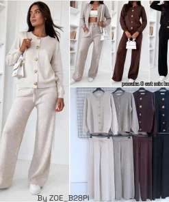 Komplety Damskie WŁOSKA,Size uni,paczka 8szt, mix kolor