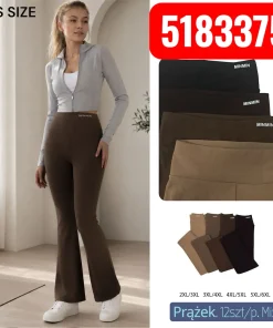 Leginsy Damskie,size 2/3-5/6xl,paczka 12szt,mix kolor