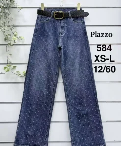Jeansy Damskie,size xs-l,paczka 12szt,1kolor