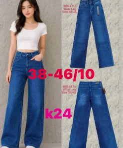 Jeansy Damskie,size 38-46,paczka 10szt,1kolor