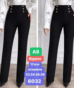 Spodnie Damskie,size 52-58,paczka 12szt,1kolor
