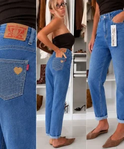 Jeansy Damskie,size 34-42,paczka 12szt,1kolor