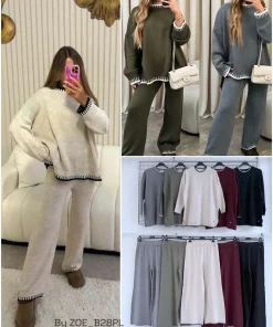 Komplety Damskie WŁOSKA,Size uni,paczka 6szt, mix kolor