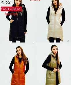 Kamizelki Damskie,size s-2xl,Paczka 5szt,1kolor