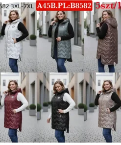 Kamizelki Damskie,size 3xl-7xl,paczka 5szt,1kolor