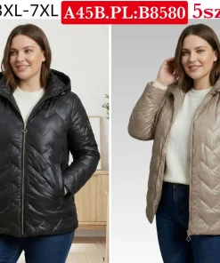 Kurtki Damskie,size 3xl-7xl,paczka 5szt,1kolor