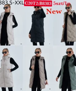 Kamizelki Damskie,size s-2xl,Paczka 5szt ,1 kolor