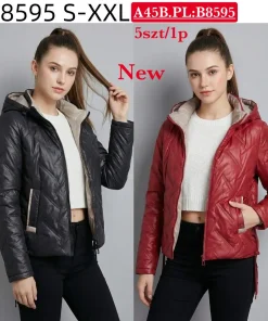 Kurtki Damskie,size s-2xl,paczka 5szt,1kolor