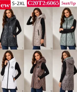 Kamizelki Damskie,size s-2xl,Paczka 5szt ,1kolor