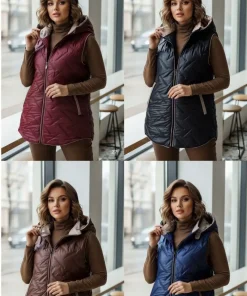 Kamizelki Damskie,size 3xl-7xl,Paczka 5szt ,1 kolor
