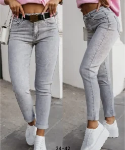 Jeansy Damskie,size 34-42,Paczka 10szt,1kolor