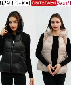 Kamizelki Damskie,size s-2xl,Paczka 5szt ,1 kolor
