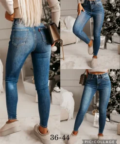 Jeansy Damskie,size 36-44,Paczka 10szt,1kolor