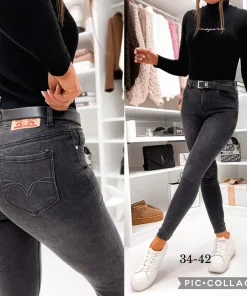 Jeansy Damskie,size 34-42,Paczka 10szt,1kolor