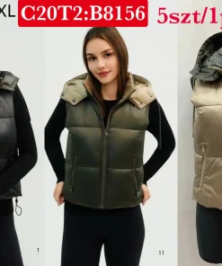 Kamizelki Damskie,size s-2xl,Paczka 5szt ,1 kolor