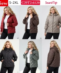Kurtki Damskie,size s-2xl,paczka 5szt,1kolor