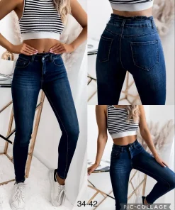 Jeansy Damskie,size 34-42,Paczka 10szt,1kolor