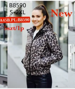 Kurtki Damskie,size s-2xl,paczka 5szt,1kolor