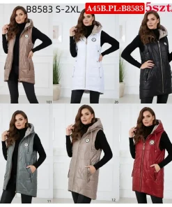 Kamizelki Damskie,size s-2xl,paczka 5szt,1kolor