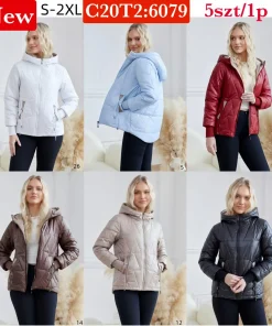 Kurtki Damskie,size s-2xl,Paczka 5szt ,1kolor