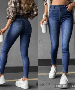 Jeansy Damskie,size 34-44,Paczka 10szt ,1kolor
