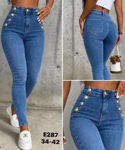 Jeansy Damskie,size 34-42,Paczka 10szt ,1kolor