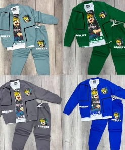 Komplety DZIECIĘCA ,Size 3/4-9/10lat,paczka 5szt, 1kolor