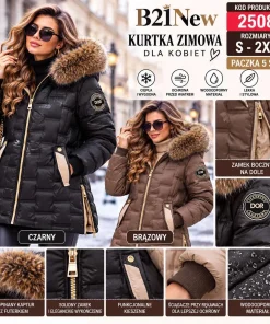Kurtki damskie,size s-2xl,Paczka 5szt,1kolor