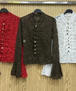 Bluzki Damskie WŁOSKA,Size uni,paczka 8szt, mix kolor