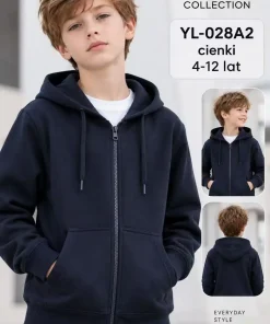 Bluzy DZIECIĘCA,size 4-12lat,Paczka 5szt,1kolor