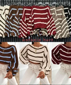 Swetry DAMSKA,size uni,Paczka 6szt,mix kolor
