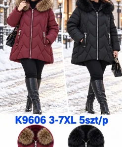 Kurtki DAMSKI ,size 3-7xl,Paczka 5szt,1kolor