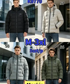 Kurtki MĘSKA ,size m-3xl,Paczka 5szt,1kolor