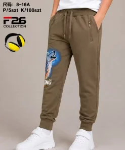 Spodnie DZIECIĘCA,size 8-16lat,Paczka 5szt,1 kolor