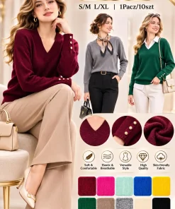 Swetry DAMSKI ,size s/m-l/xl,Paczka 10szt,mix kolor