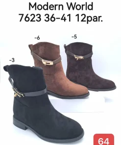 Buty Botki DAMSKIE (36-41, 12par)