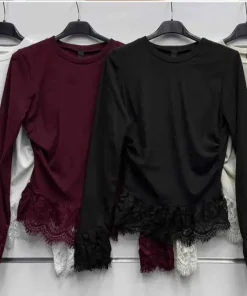 Bluzki Damskie WŁOSKA,Size uni,paczka 6szt, mix kolor
