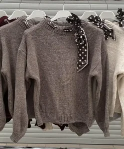 Swetry Damskie WŁOSKA,Size uni,paczka 6szt, mix kolor
