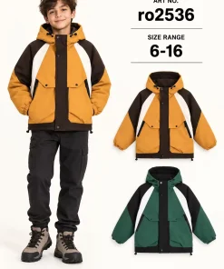 Kurtki DZIECIĘCA,size 6-16lat,Paczka 12szt,mix kolor