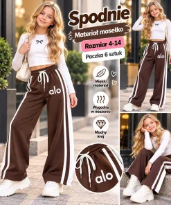 Spodnie DZIECIĘCA,size 4-14lat,Paczka 6szt,1 kolor