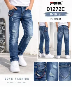 Spodnie JEANSY DZIECIĘCA,size 8-16lat,Paczka 10szt,1 kolor