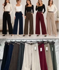 Spodnie Damskie WŁOSKA,Size uni,paczka 6szt, mix kolor